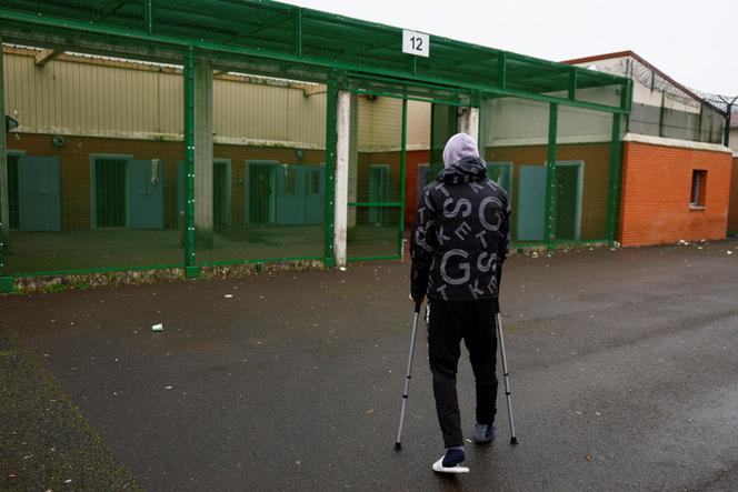 Dans un centre de rétention au Mesnil-Amelot (Seine-et-Marne), le 18 novembre 2024. 