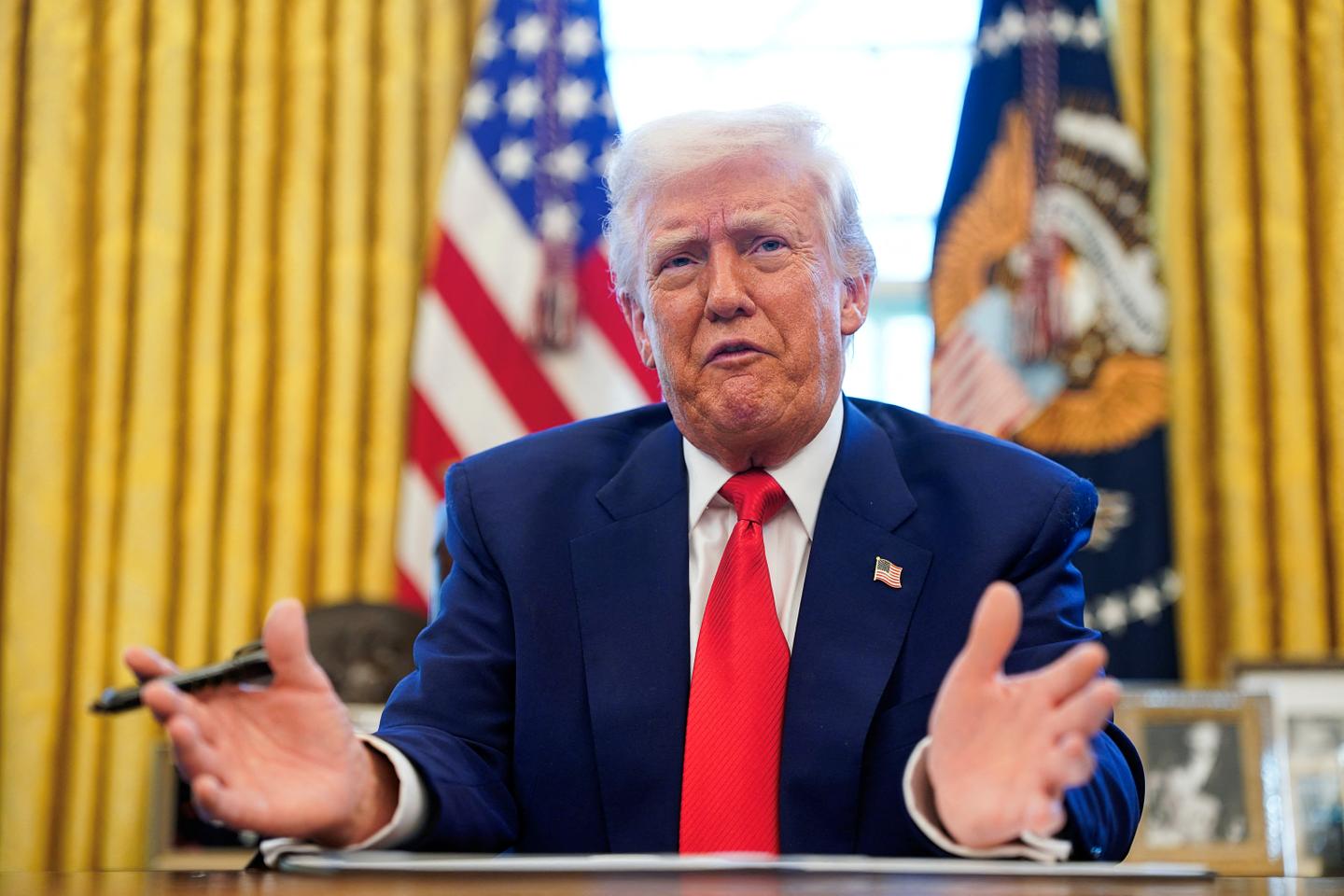 Donald Trump's unapologetic U-turn on tariffs under market pressure