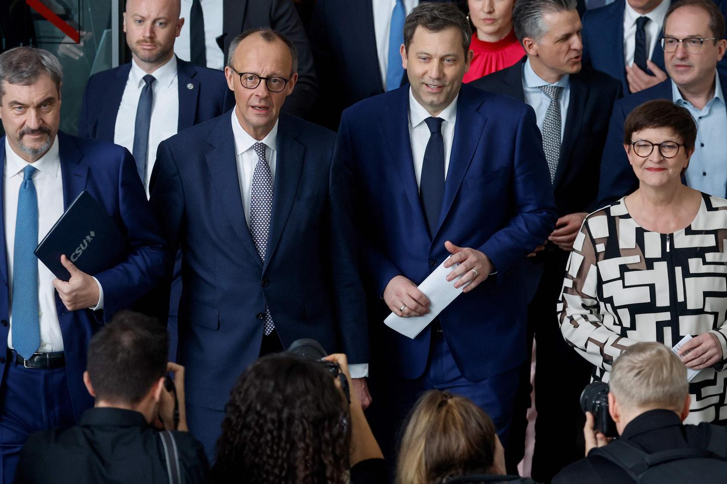 Germany's Merz unveils his coalition deal on illegal immigration, taxes and bureaucracy