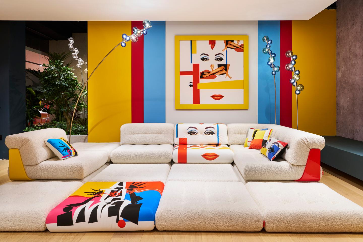 In Milan, design embraces color