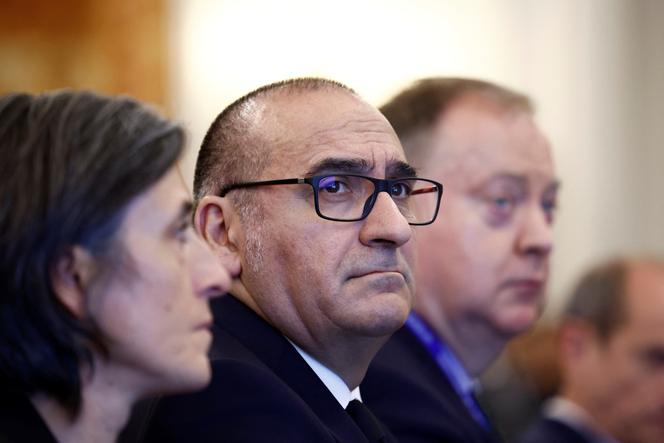 Le préfet de police de Paris, Laurent Nuñez, au ministère de l’intérieur, à Paris, le 10 avril 2025.