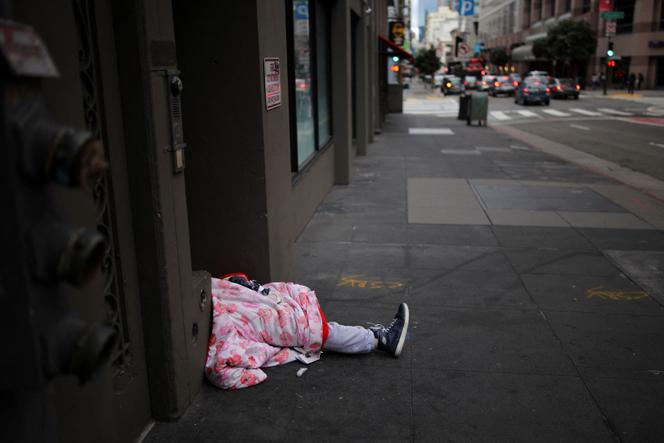 Dans le quartier de Tenderloin, à San Francisco, le 26 mars 2025.