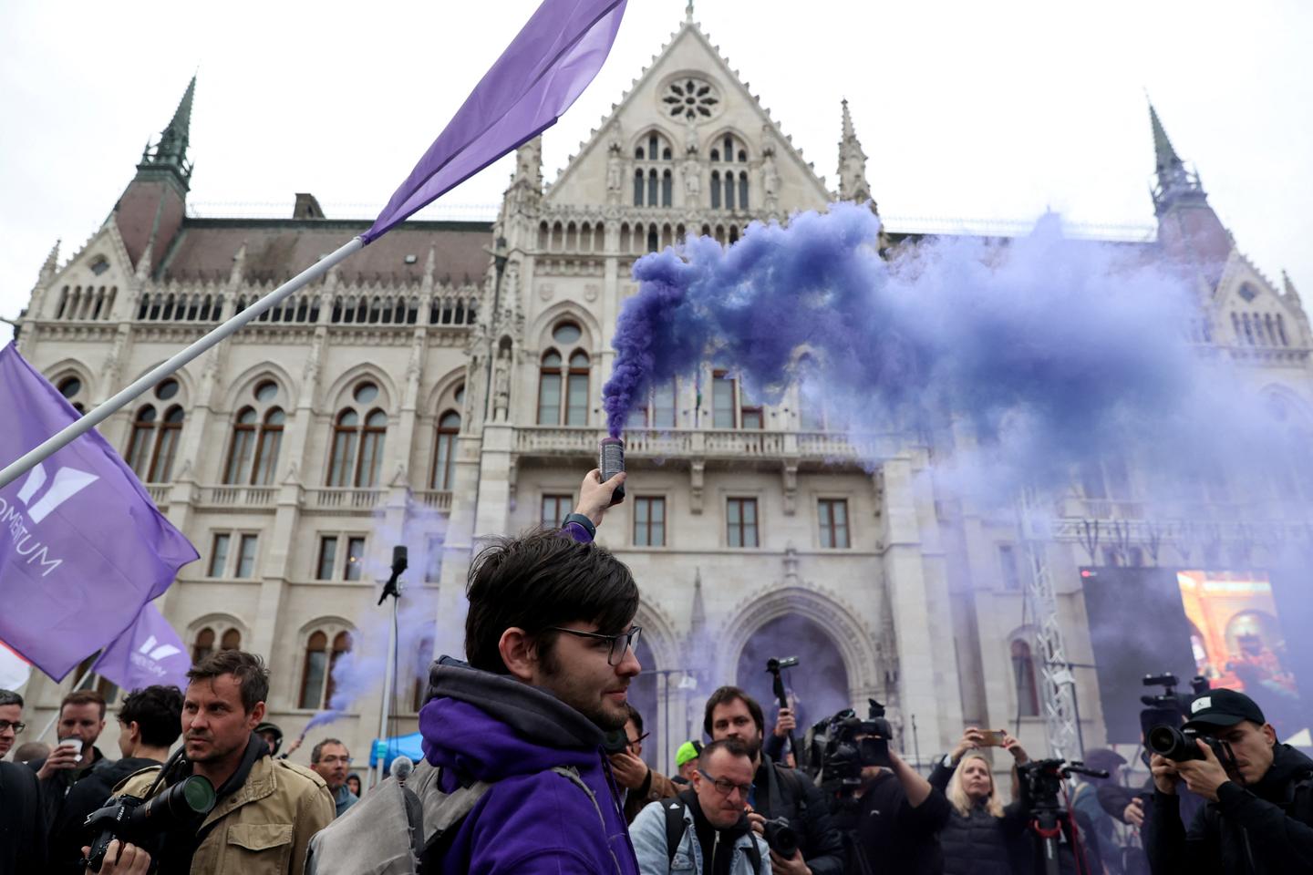 Hungarian lawmakers back rights restrictions on LGBTQ people, dual nationals