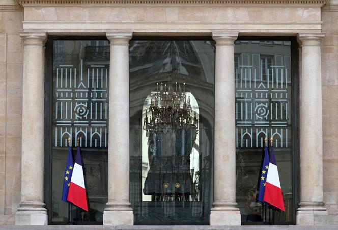 A l’Elysée, à Paris, le 15 avril 2025.