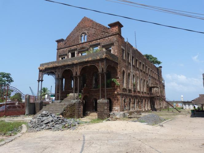 L’Old Fourah Bay College, à Freetown, au Sierra Leone, le 3 avril 2025.