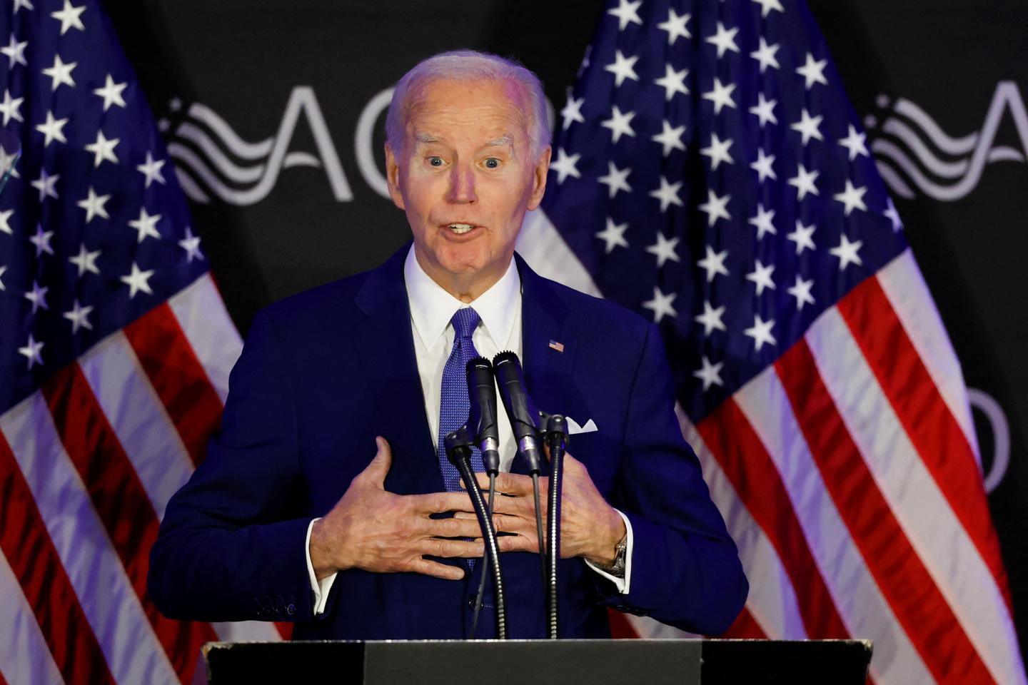 Biden slams Trump 'destruction' in first post-presidency speech: 'So much damage'