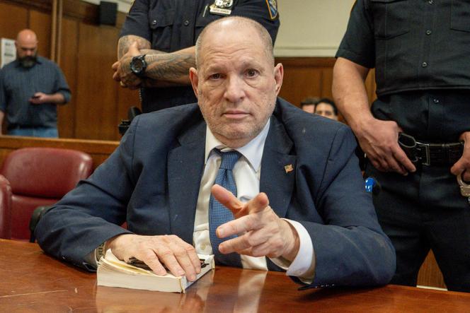 O ex-cinema-cinema Harvey Weinstein em seu segundo julgamento em Nova York em 15 de abril de 2025.