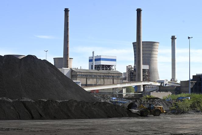 La centrale thermique Emile-Huchet, centrale charbon et centrale mixte gaz, située à Saint-Avold et Carling, dans l’est de la France, le 12 septembre 2022.