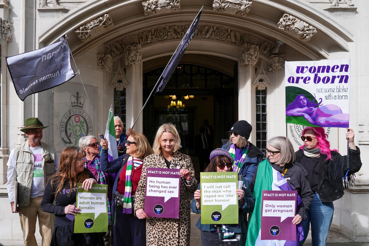 UK Supreme Court rules definition of 'woman' based on sex at birth