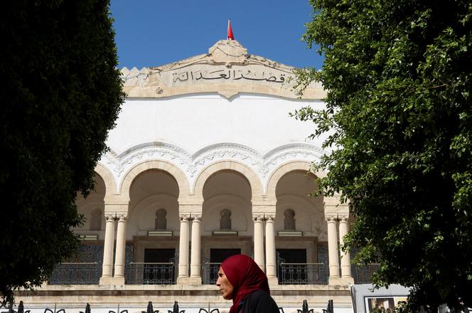 Le palais de justice de Tunis, en mai 2024.
