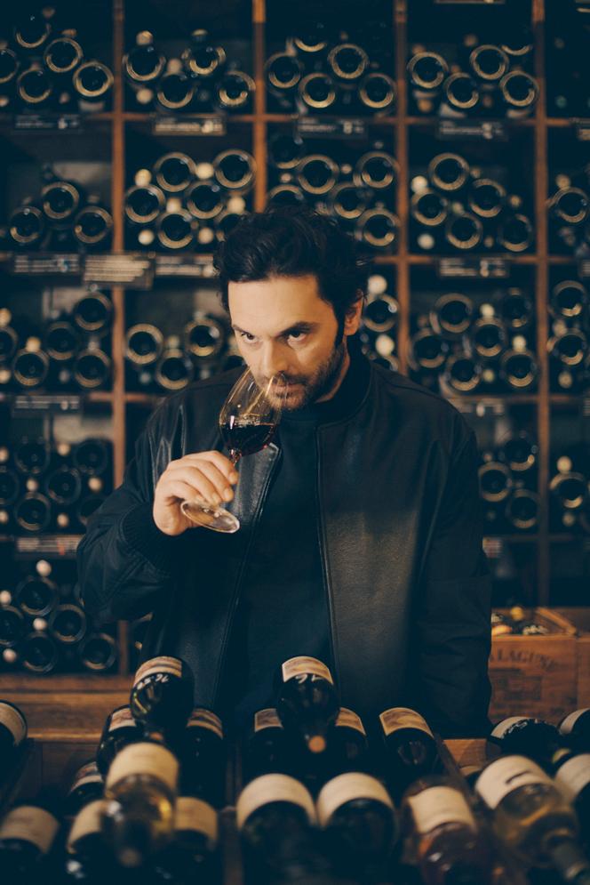 Pio Marmaï, acteur et comédien. Caves Augé, à Paris, le 7 avril 2025.
