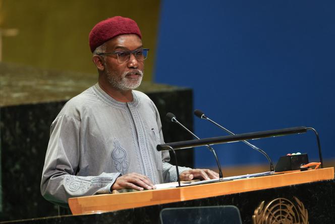 Le ministre nigérian des affaires étrangères, Yusuf Maitama Tuggar, au siège des Nations unies, à New York, le 22 septembre 2024.