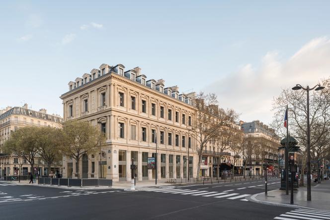 La chambre des notaires de Paris après sa remise à neuf par L’Atelier Senzu, début 2025.