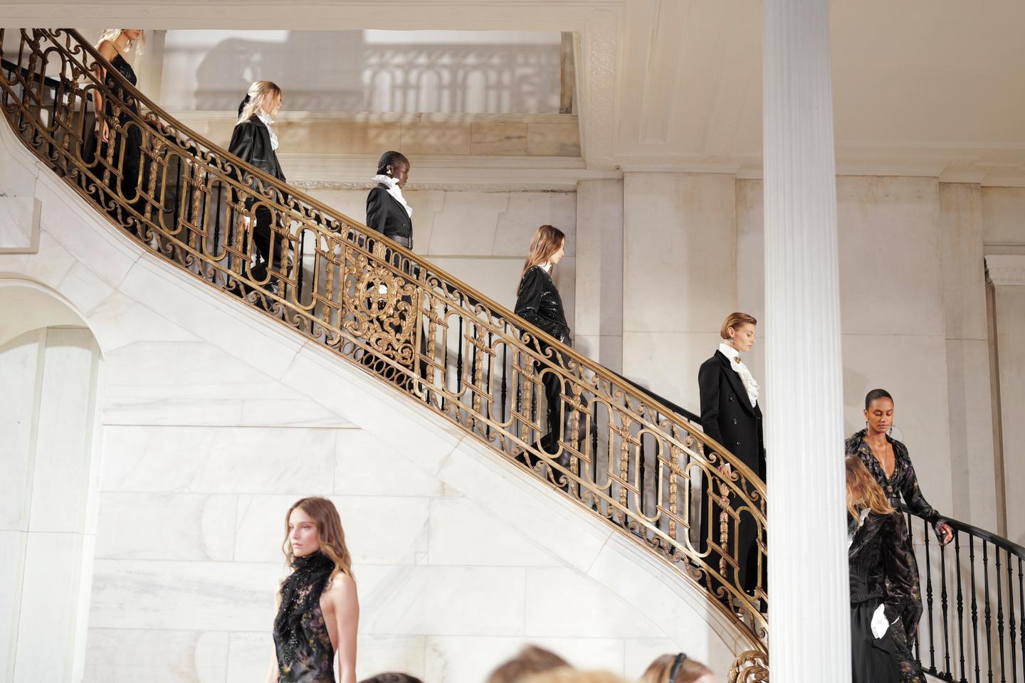 A New York, le défilé sous le signe du romantisme de Ralph Lauren