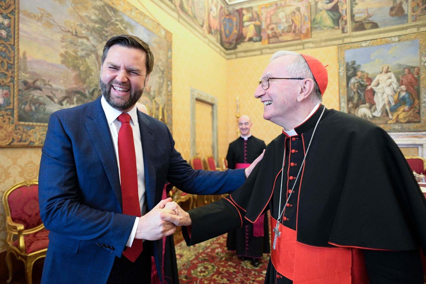 Vance discusses migration during Vatican meeting with pope's right-hand man