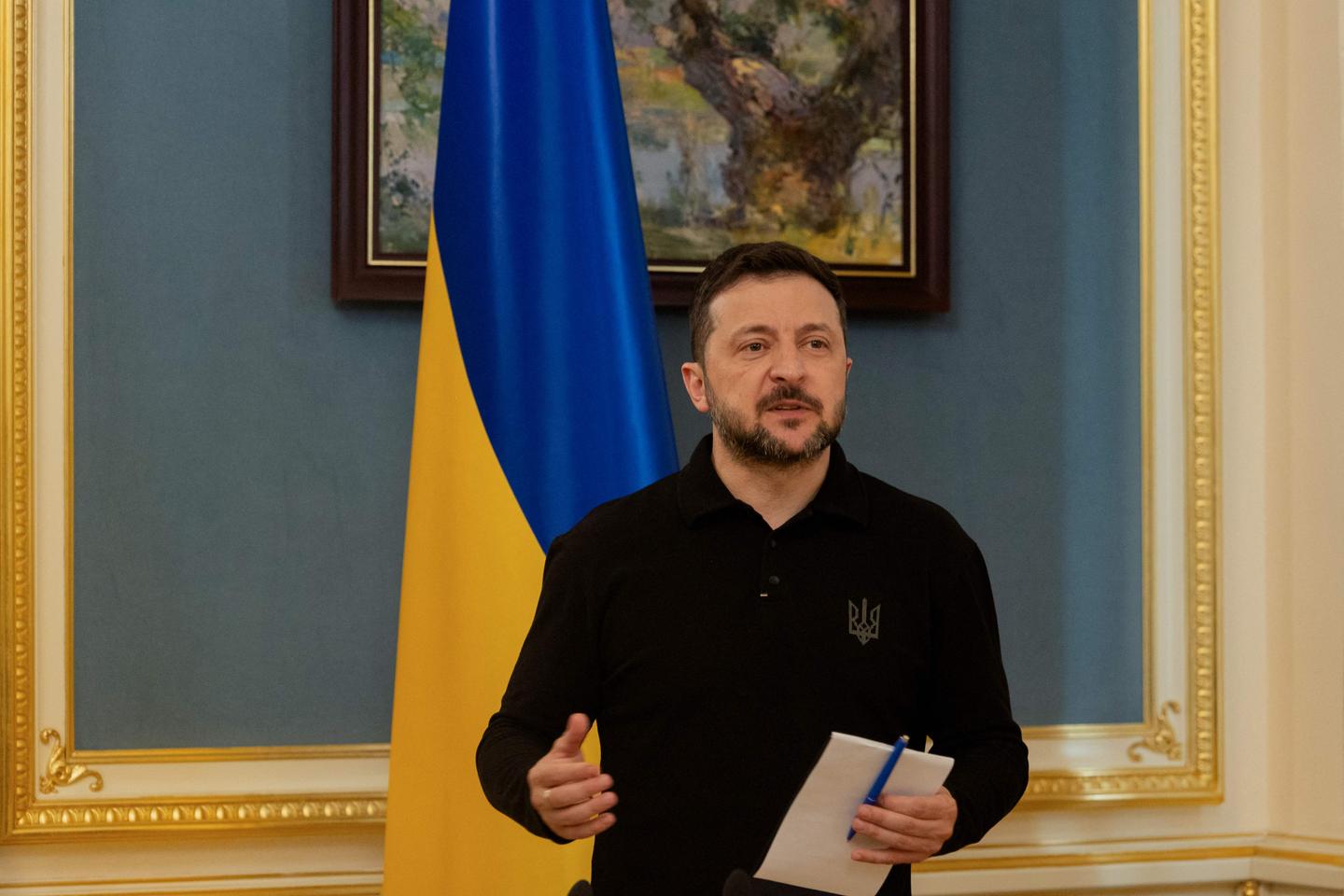 Zelensky says Ukraine is ready for direct talks with Russia, but only after  a ceasefire