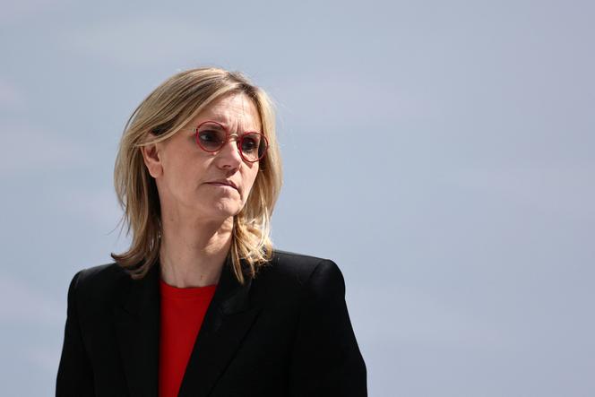 La ministre de la transition écologique, Agnès Pannier-Runacher, à Paris, le 24 avril 2025.