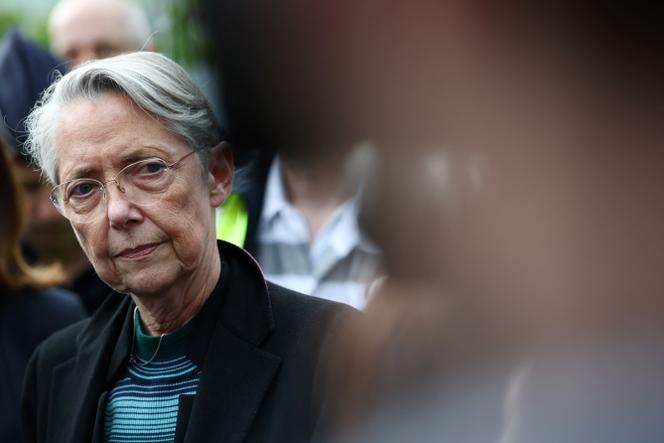 La ministre de l’éducation, Elisabeth Borne, à Nantes, le 24 avril 2025. 
