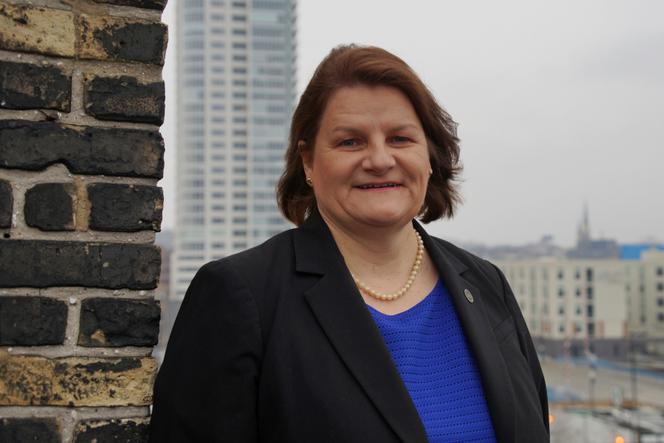 La juge Hannah Dugan, à Milwaukee (Wisconsin), en 2016.