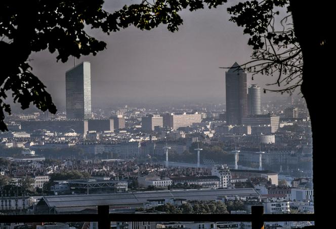 Pollution au-dessus de Lyon, le 15 octobre 2021.