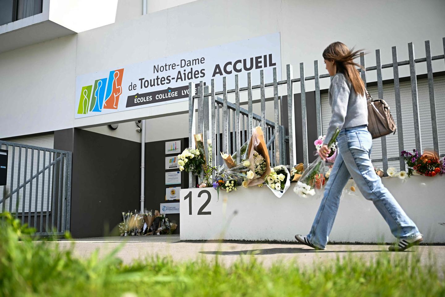 School knife attack in western France: Prosecutor says suspect had no clear motive