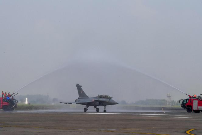Un avion Rafale à Ambala, en Inde, le 10 septembre 2020.
