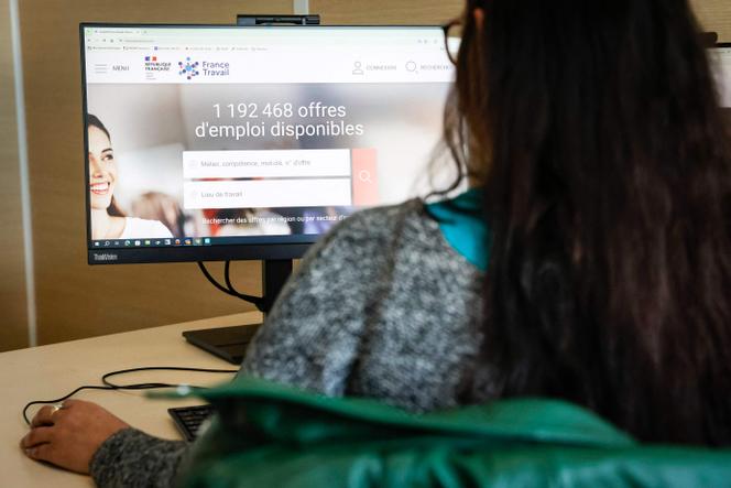 Agence France Travail à Dammarie-les-Lys (Seine-et-Marne).