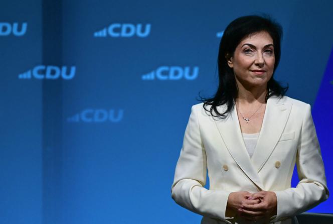 Katherina Reiche, la nouvelle ministre allemande de l’économie, à Berlin, le 28 avril 2025.