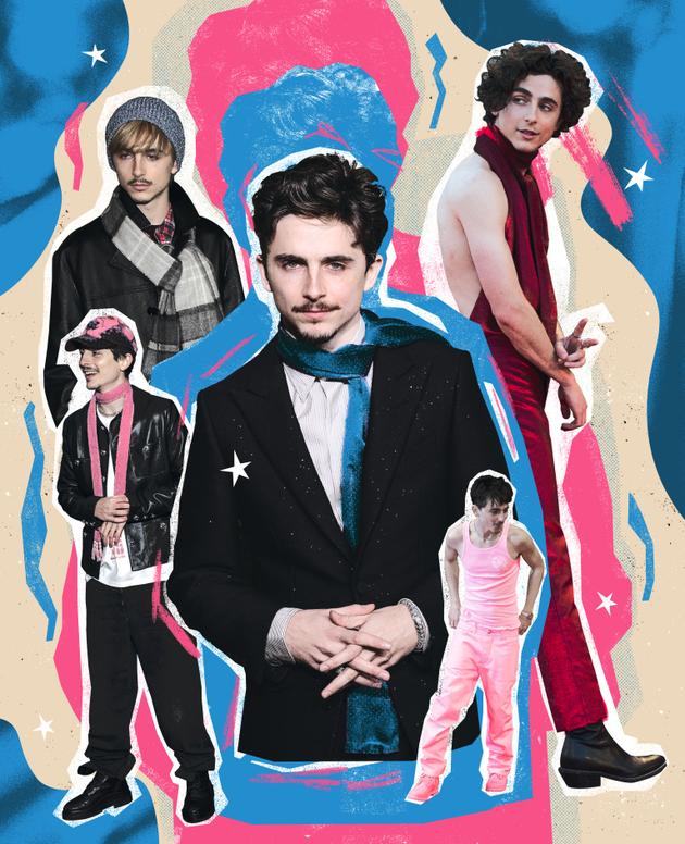 Les déclarations de mode de Timothee Chalamet.