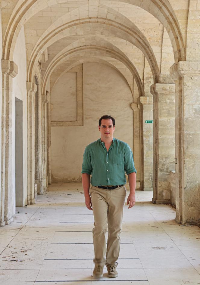Pierre Gendronneau, directeur délégué du Festival d'Avignon, à Avignon le 1ᵉʳ août 2023.