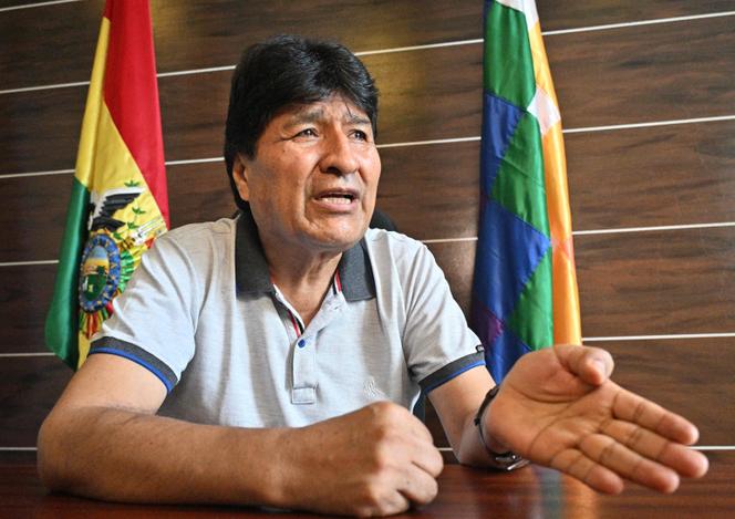 L’ancien président bolivien Evo Morales lors d’une interview, à Lauca Ene (Bolivie), le 28 avril 2025.