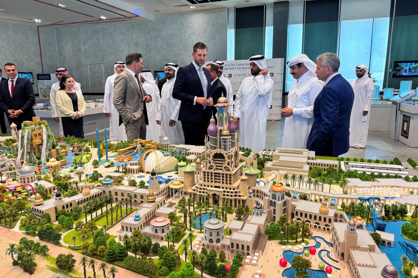 The Trump family's lucrative business deals in the Gulf