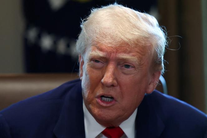 Donald Trump à la Maison Blanche, à Washington, le 30 avril 2025.