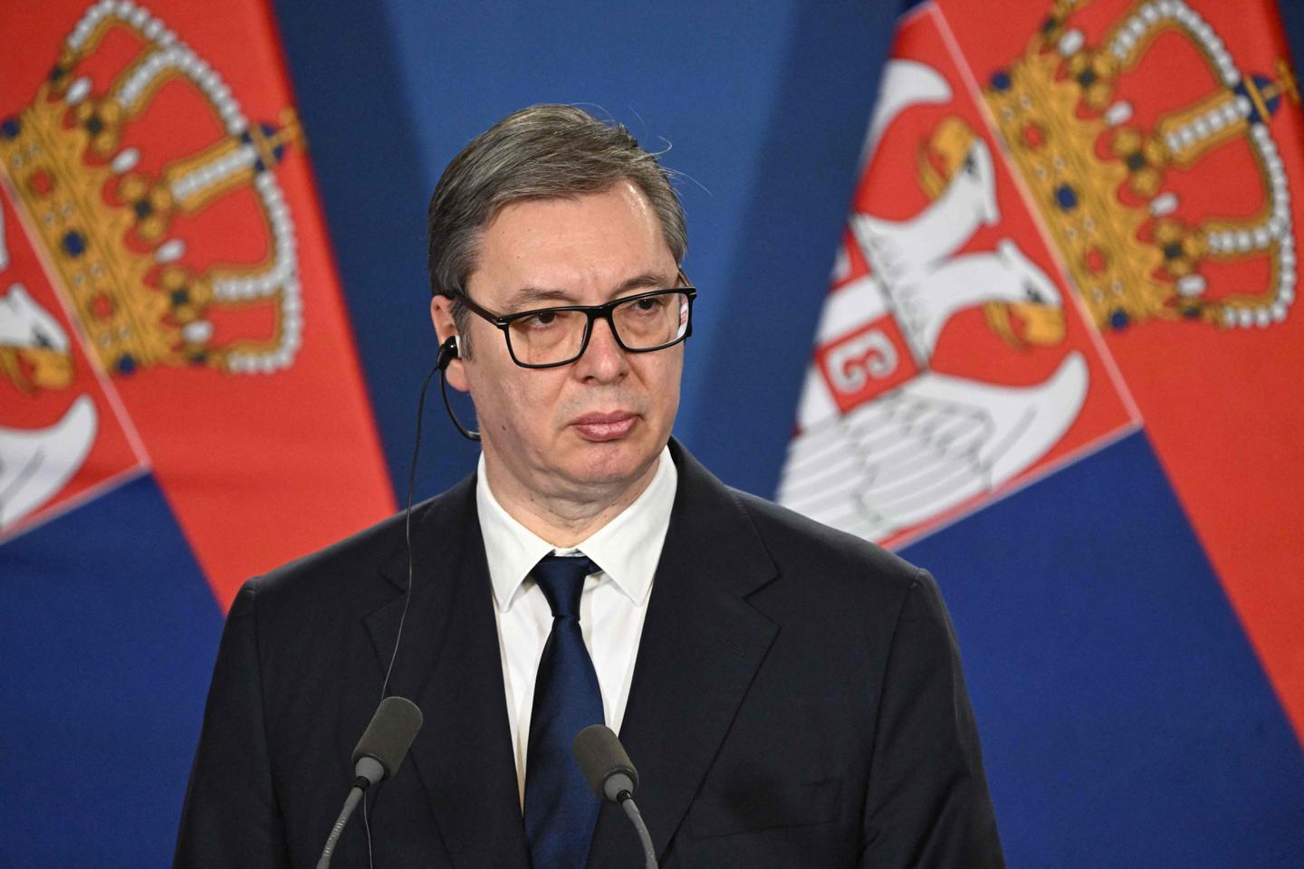 Serbian president admitted to hospital after US trip, office says