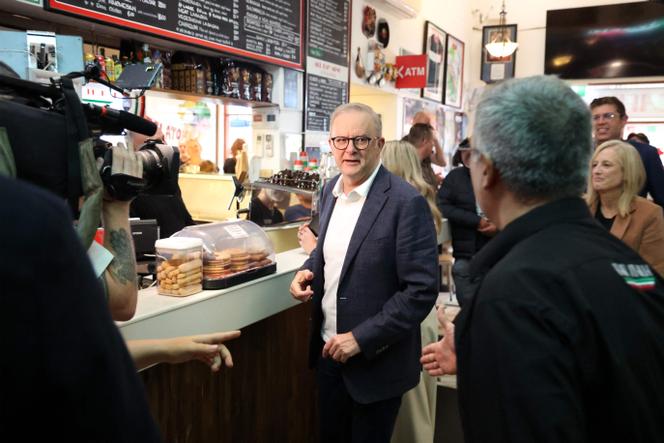 Anthony Albanese à Sydney, le 4 mai 2025.