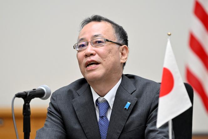 Le vice-ministre des affaires étrangères japonais, Takehiro Funakoshi, à Karuizawa, au Japon, le 20 juillet 2023.