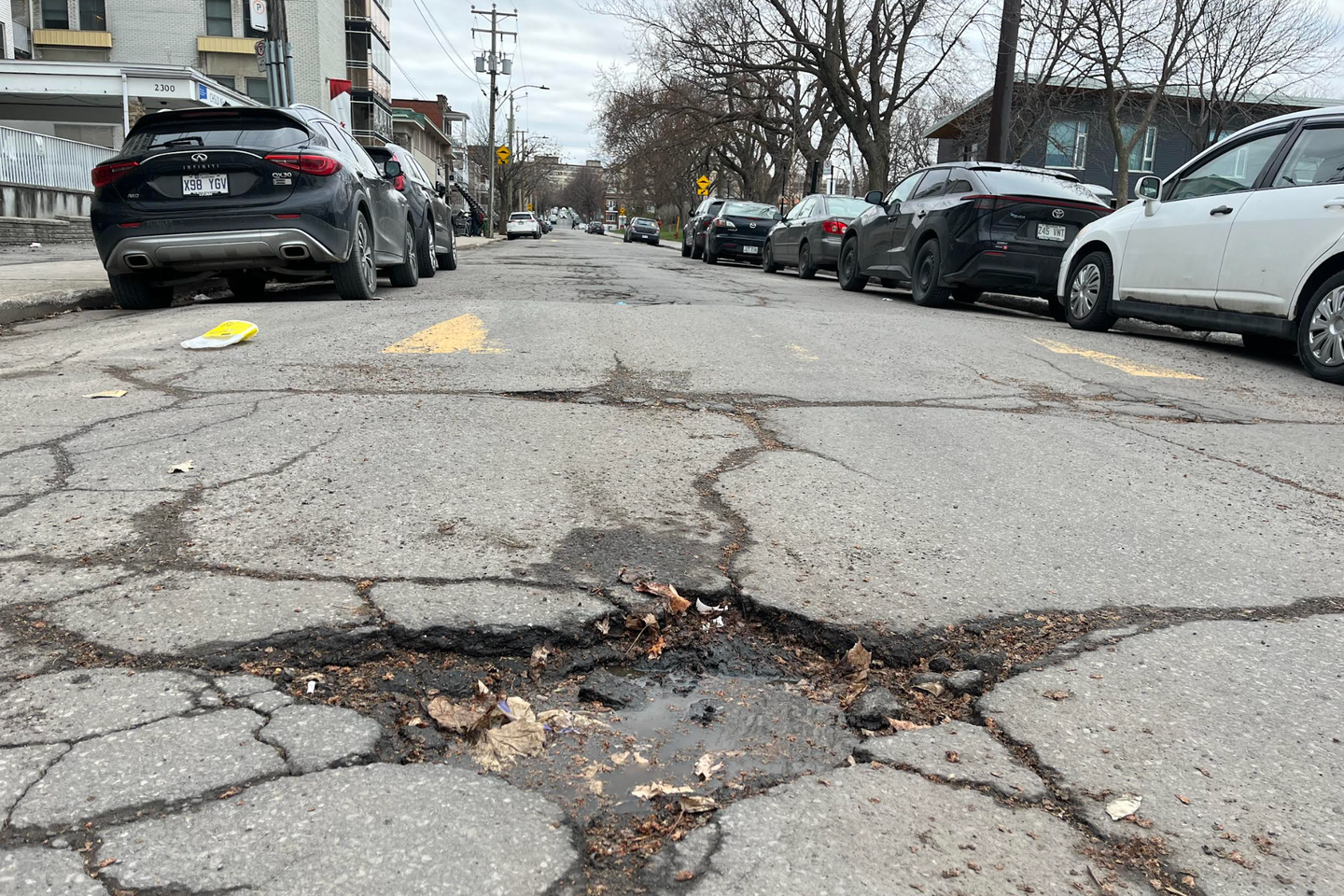 Montreal's springtime potholes are becoming political