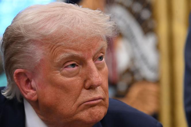 Donald Trump, à la Maison Blanche, le 5 mai 2025.