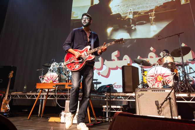 Charif Megarbane en concert à la Roundhouse, à Londres, le 10 février 2024.