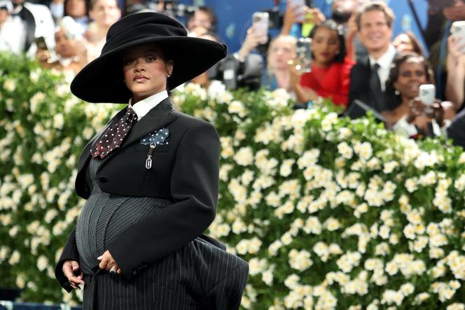 La chanteuse Rihanna lors du gala du Met, lundi 5 mai, à New York.