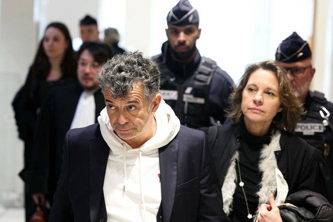 L’animateur de télévision et agent immobilier Stéphane Plaza, au tribunal correctionnel de Paris, le 18 février 2025. 