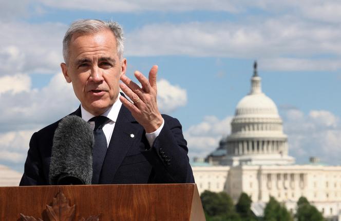 Le premier ministre canadien, Mark Carney, à Washington, le 6 mai 2025.