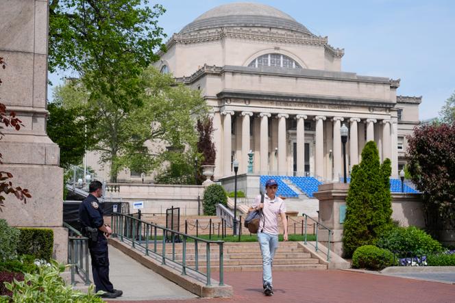 Le campus de l’université Columbia, à New York, en 2024.