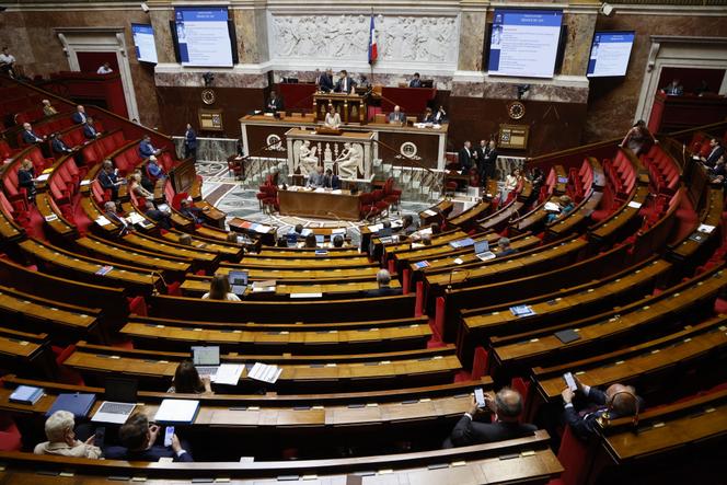The National Assembly, in Paris, April 29, 2025.