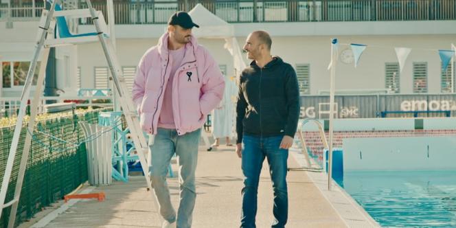Florent Manaudou (à gauche) dans le documentaire « Santé mentale : briser le tabou », de Juliette Paquin.