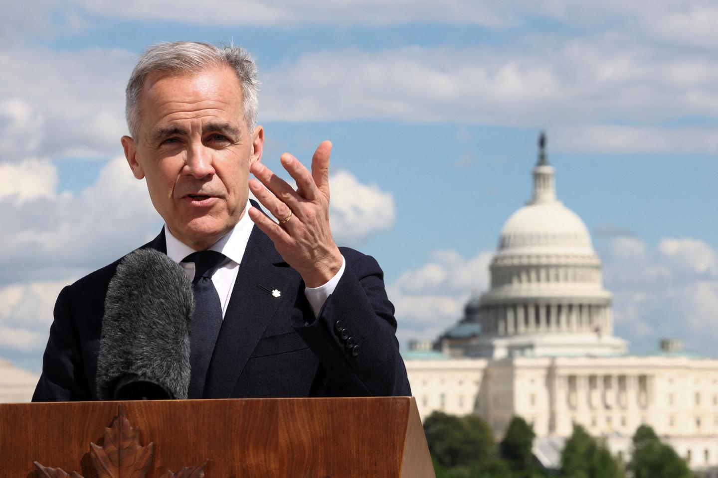 During his visit to Washington, the new Canadian Prime Minister, Mark Carney, reaffirms his country's sovereignty