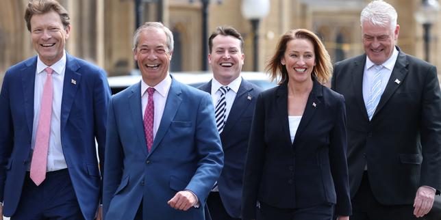 Led by Nigel Farage, UK far right emerges as government's main opponent