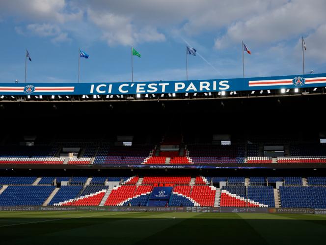 Le Parc des Princes, avant la demi-finale retour de la Ligue des champions entre Arsenal et le Paris Saint-Germain, le 7 mai 2025.