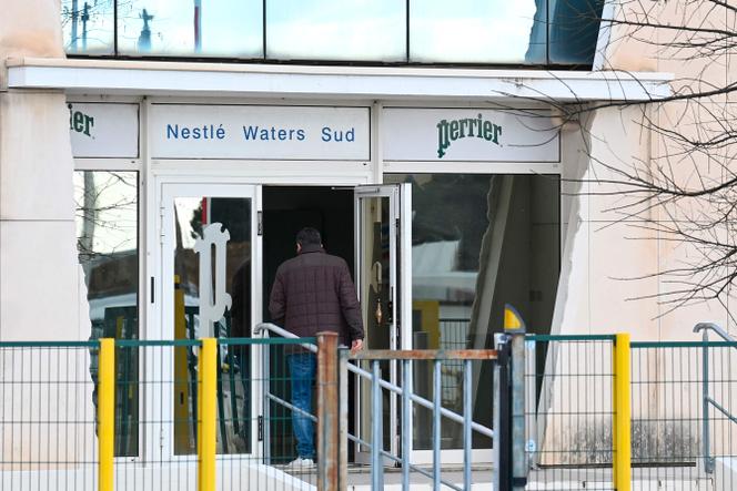 Le site de l’usine Perrier à Vergèze (Gard), le 7 février 2025.