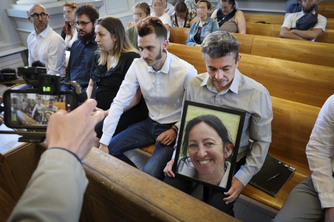 Au procès de Jérôme Tonneau et de trois hommes de main pour le meurtre de son ex-compagne Nathalie Debaillie, à la cour d’assises de Douai (Nord), le 24 juin 2024.